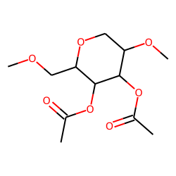 3,4-Di-O-acetyl-1,5-Anhydro-2,6-di-O-methyl-D-mannitol