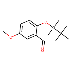 2-Hydroxy-5-methoxybenzaldehyde, tert-butyldimethylsilyl ether