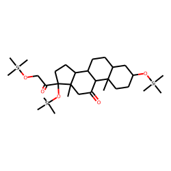 Tetrahydrocortisone, tris-TMS
