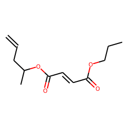 Fumaric acid, pent-4-en-2-yl propyl ester