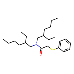 Phenylthioacetamide, N,N-bis(2-ethylhexyl)-