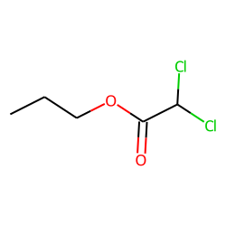Acetic acid, dichloro-, propyl ester