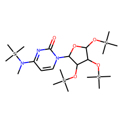 Cytidine, methyl-TMS derivative