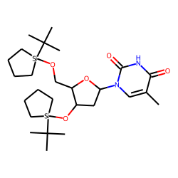 Thymidine, 3',5'-bis(O-TMTBSi)