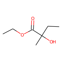 Butanoic acid, 2-hydroxy-2-methyl-, ethyl ester