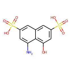 1-Amino-8-naphthol-3,6-disulfonic acid