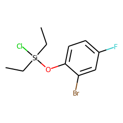 Silane, chlorodiethyl(2-bromo-4-fluorophenoxy)-