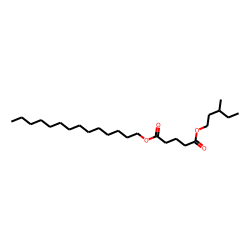 Glutaric acid, 3-methylpentyl tetradecyl ester