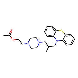 Dixyrazine M (O-desalkyl-), monoacetylated