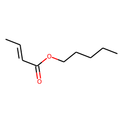 2-Butenoic acid, pentyl ester
