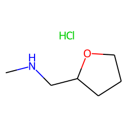 Furfurylamine, tetrahydro-n-methyl-, hydrochloride
