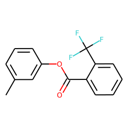 2-Trifluoromethylbenzoic acid, 3-methylphenyl ester