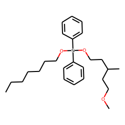 Silane, diphenylheptyloxy(5-methoxy-3-methylpentyloxy)-