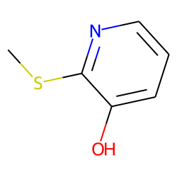 3-Pyridinol, 2-(methylthio)-