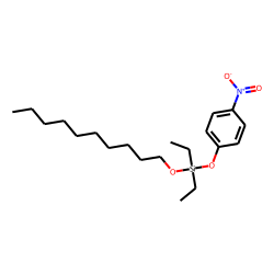 Silane, diethyldecyloxy(4-nitrophenoxy)-