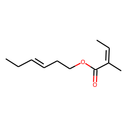 (E)-Hex-3-enyl (E)-2-methylbut-2-enoate