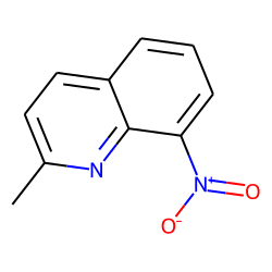 Quinoline, 2-methyl-8-nitro-
