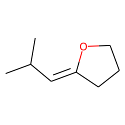 Exo-2-isobutylidenetetrahydrofuran
