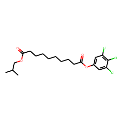 Sebacic acid, isobutyl 3,4,5-trichlorophenyl ester