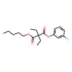 Diethylmalonic acid, 3-fluorophenyl pentyl ester