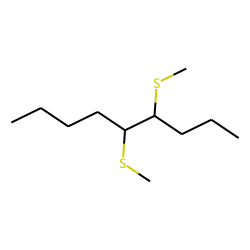 Nonane, 4,5-bis-(methylthio), erythro