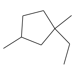 1-cis-3-dimethyl-1-ethylcyclopentane