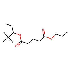 Glutaric acid, 2,2-dimethylpent-3-yl propyl ester