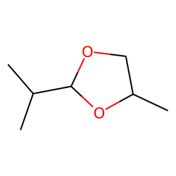 1,3-Dioxolane, 4-methyl-2-(1-methylethyl), cis