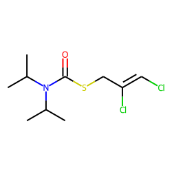 Carbamothioic acid, bis(1-methylethyl)-, S-(2,3-dichloro-2-propenyl) ester