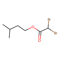 Acetic acid, dibromo, 3-methylbutyl ester