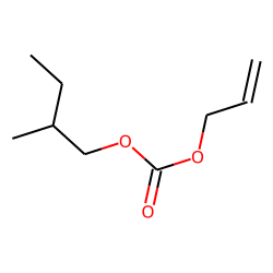 Carbonic acid, allyl 2-methylbutyl ester
