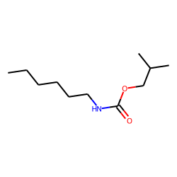 Isobutylcarbamate, N-hexyl