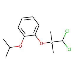 1-Dichloromethyldimethylsilyloxy-2-isopropoxybenzene