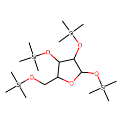 D-(-)-Lyxofuranose, tetrakis(trimethylsilyl) ether