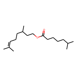Citronellyl isooctanoate