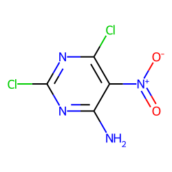 Pyrimidine, 4-amino-2,6-dichloro-5-nitro-