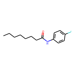 Octanamide, N-(4-fluorophenyl)-