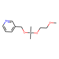 2-Methoxyethanol, picolinyloxydimethylsilyl ether