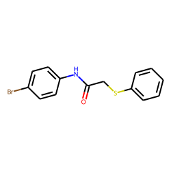 Acetamide, N-(4-bromophenyl)-2-phenylthio-