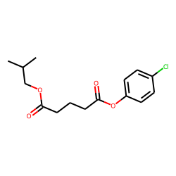 Glutaric acid, 4-chlorophenyl isobutyl ester