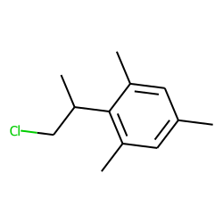 Benzene, 1,3,5-trimethyl-2-(2-chloro-1-methylethyl)