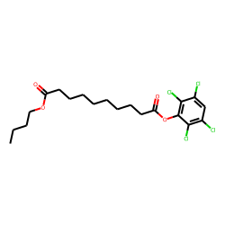 Sebacic acid, butyl 2,3,5,6-tetrachlorophenyl ester