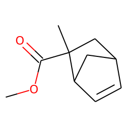 exo-Bicyclo[2.2.1]hept-5-en-2-carboxylic acid, 2-methyl, methyl ester