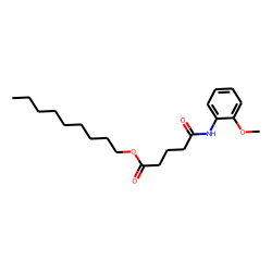 Glutaric acid, monoamide, N-(2-methoxyphenyl)-, nonyl ester