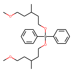 Silane, diphenyldi(5-methoxy-3-methylpentyloxy)-