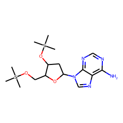 2'-Deoxyadenosine, bis(trimethylsilyl) deriv.