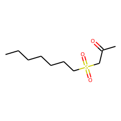 N-heptylsulfonylpropanone