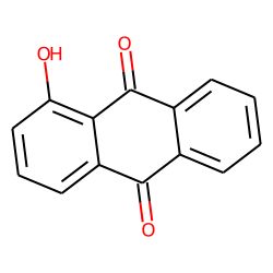 9,10-Anthracenedione, 1-hydroxy-