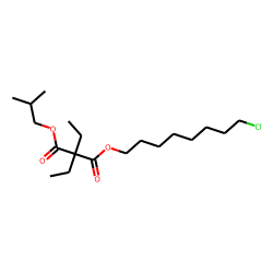 Diethylmalonic acid, 8-chlorooctyl isobutyl ester