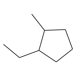 Cyclopentane, 1-ethyl-2-methyl-